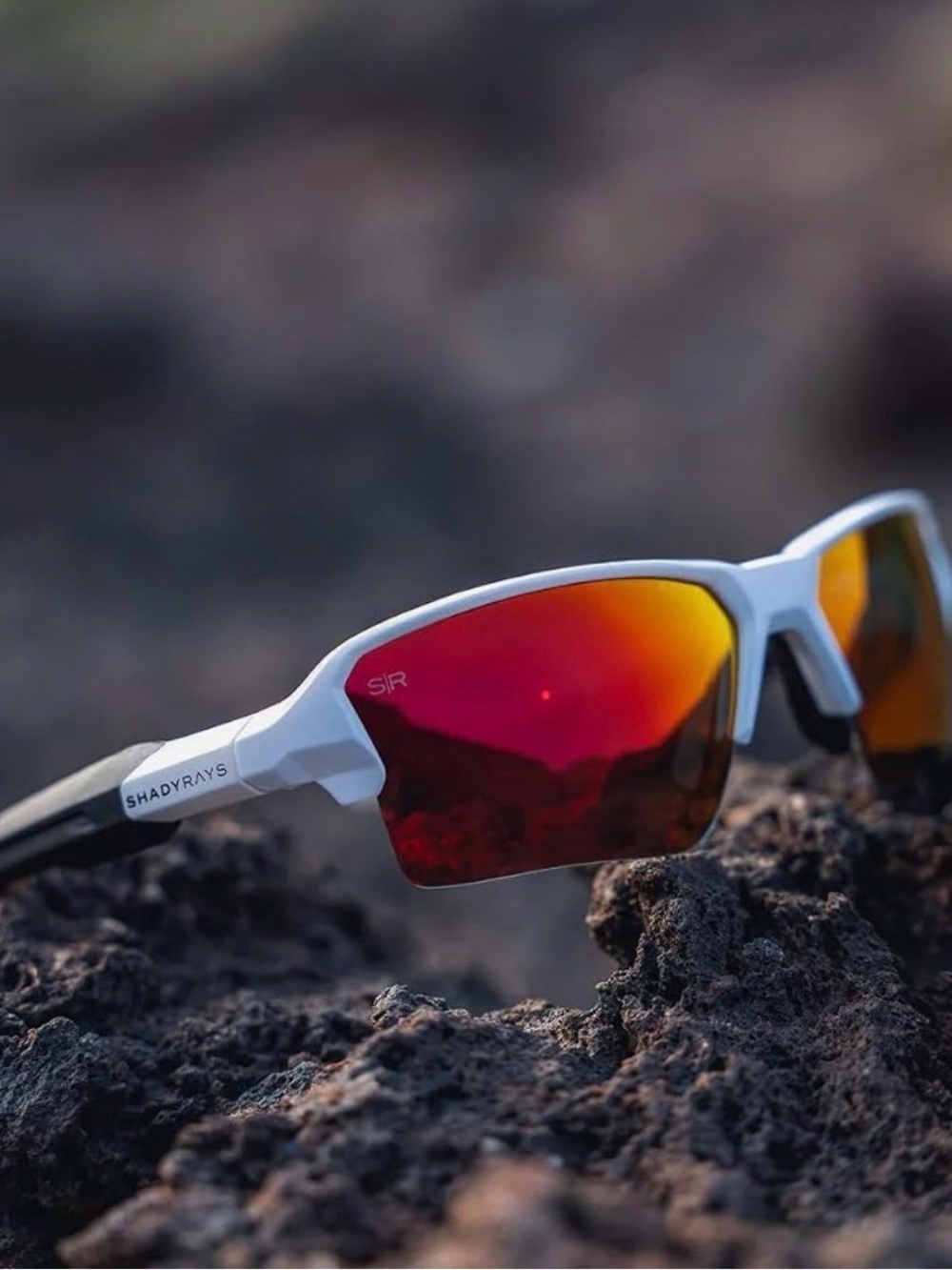 Shady Rays Talon Mens | Semi-Rimless Sport Polarized Sunglasses